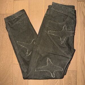 NUDD Jeans with stitch detailing.